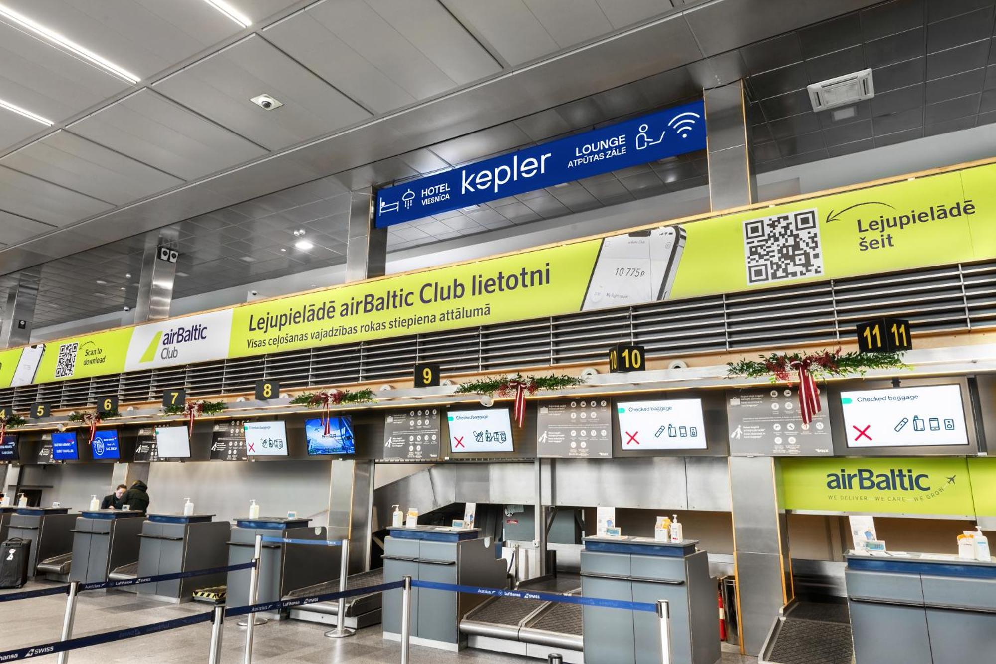 Kepler Club Riga Airport Hotel - Landside Public Area Ieki Εξωτερικό φωτογραφία